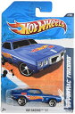ホットウィール マテル ミニカー ホットウイール Hot Wheels '69 Pontiac Firebird, HW Racing '11 7/10 [Bl...