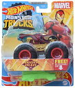 ホットウィール マテル ミニカー ホットウイール Hot Wheels Monster Trucks Iron Man, Re Crushable Car 45/75ホットウィール マテル ミニカー ホットウイール
