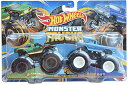 ホットウィール マテル ミニカー ホットウイール Hot Wheels Monster Trucks Snake Bite Vs Bigfoot Demolition Doublesホットウィール マテル ミニカー ホットウイール