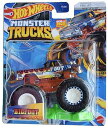 ホットウィール マテル ミニカー ホットウイール Hot Wheels Monster Trucks Bigfoot, Mash & Crash 1/4 Connect and Crash Carホットウィール マテル ミニカー ホットウイール