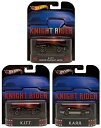 ホットウィール マテル ミニカー ホットウイール Hot Wheels Retro Knight Rider KITT, KARR & KITT Super P...