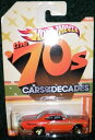 ホットウィール マテル ミニカー ホットウイール 2010 HOT WHEELS THE 70S CARS OF THE DECADES 19/32 ORANG...