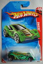 ホットウィール マテル ミニカー ホットウイール HOT WHEELS 2010 RACE WORLD CAVE GREEN SINISTRA 208/240ホ...