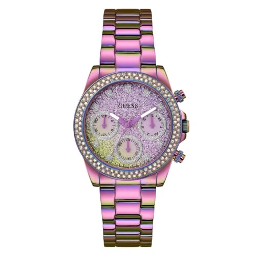 腕時計 ゲス GUESS レディース GUESS Women's 38mm Watch - Iridescent Bracelet Iridescent Dia...