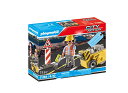 プレイモービル ブロック 組み立て 知育玩具 ドイツ Playmobil 71185 Worker with Ground Sawプレイモービル ブロック 組み...