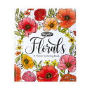 クレヨラ アメリカ 海外輸入 知育玩具 Crayola Floral Adult Coloring Book (40pgs), Flower Adult Col...
