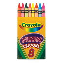 クレヨラ アメリカ 海外輸入 知育玩具 Crayola Neon Crayons, Coloring Book Supplies, Gift for Kids,...