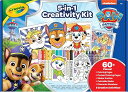 クレヨラ アメリカ 海外輸入 知育玩具 Crayola PAW Patrol, 5-in-1 Creativity Kit, Coloring Gift for Boys & Girls, Ages 4+クレヨラ アメリカ 海外輸入 知育玩具
