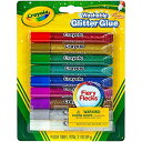クレヨラ アメリカ 海外輸入 知育玩具 Crayola Washable Glitter Glue, Assorted Colors 9 ea (Pack of...