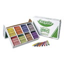 クレヨラ アメリカ 海外輸入 知育玩具 Jumbo Classpack Crayons 25 Each of 8 Colors 200/Set Qty: 200...