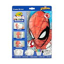 クレヨラ アメリカ 海外輸入 知育玩具 Crayola POPs 3D Kids Art Set, Spiderman Coloring Book Altern...
