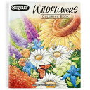 クレヨラ アメリカ 海外輸入 知育玩具 Crayola Wildflower Coloring Book (40 Pages), Premium Adult C...