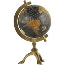 スノーグローブ 雪 置物 インテリア 海外モデル Deco 79 Globe, SMALL SIZE, Brownスノーグローブ 雪 置物 インテリア 海外モデ...