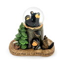 スノーグローブ 雪 置物 インテリア 海外モデル DEMDACO Bearfoots by Jeff Fleming A Rainy Day is Only A...
