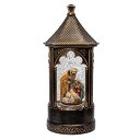 スノーグローブ 雪 置物 インテリア 海外モデル Kurt Adler 11.5-inch Battery Operated Lighted Nativity ...