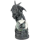 スノーグローブ 雪 置物 インテリア 海外モデル Design Toscano The Dragons of Castle Malahide Gothic Wa...