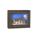 スノーグローブ 雪 置物 インテリア 海外モデル RAZ Imports Flying Santa Lighted Water Picture Frame, 1...