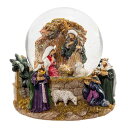 スノーグローブ 雪 置物 インテリア 海外モデル Kurt Adler 120mm Musical Nativity Water Globeスノーグローブ 雪 ...