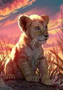 ジグソーパズル 海外製 アメリカ Buffalo Games - Louise Goalby - Adorable Animals - The Lion Cub...