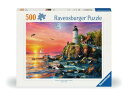 ジグソーパズル 海外製 アメリカ Ravensburger Lighthouse at Sunset 500 Piece Jigsaw Puzzle for Adults - 12000217 - Handcrafted Tooling, Made in Germany, Every Piece Fits Together Perfectlyジグソーパズル 海外製 アメリカ