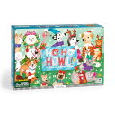 ジグソーパズル 海外製 アメリカ Mudpuppy Ho Ho Howl! ? 12 Days of Puzzles Featuring 12 Paw-some 48 Piece Mini Jigsaw Puzzles Of Adorable Puppies Celebrating Christmas!ジグソーパズル 海外製 アメリカ