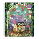 ジグソーパズル 海外製 アメリカ Galison Bloomarium ? 1000 Piece Joy Laforme Jigsaw Puzzle Featuring Beautiful Artwork of A Cozy Cottage Encased in A Blooming Terrariumジグソーパズル 海外製 アメリカ