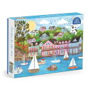 ジグソーパズル 海外製 アメリカ Galison Harbor by The Sea ? 1000 Piece Joy Laforme Jigsaw Puzzle Featuring Beautiful Artwork of New England Summer Paradiseジグソーパズル 海外製 アメリカ