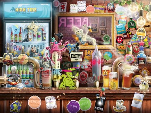 ジグソーパズル 海外製 アメリカ Ravensburger Craft Beer Bonanza 1500 Piece Jigsaw Puzzle for Adul..