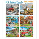 ジグソーパズル 海外製 アメリカ Bits and Pieces ? 6-in-1 Jigsaw Multi-Pack - 300, 500, and 1000...