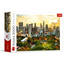 ジグソーパズル 海外製 アメリカ Trefl Sunset in Bangkok 3000 Piece Jigsaw Puzzle Red 46