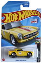 ホットウィール マテル ミニカー ホットウイール Hot Wheels Honda S800 Racing, HW Race Day 10/10 [Yellow...