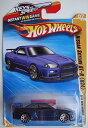 ホットウィール マテル ミニカー ホットウイール Hot Wheels 2010 NEW MODELS 7/44, BLUE NISSAN SKYLINE GT...