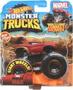 ホットウィール マテル ミニカー ホットウイール Hot Wheels Monster Trucks Red Hulk, Includes Connect and Crash Carホットウィール マテル ミニカー ホットウイール