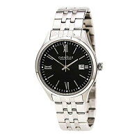 ブローバ腕時計メンズ43B144BulovaMen'sQuartzStainlessSteelCasualWatch,Color:Silver-Toned(Model:43B144)ブローバ腕時計メンズ43B144