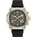 楽天angelica腕時計 ブローバ メンズ 98B277 Bulova Men's Marine Star Series A Two-Tone Gold Ion-Plated Stainless Steel 6-Hand Chronograph Quartz Watch, Black Silicone Strap, 44mm Style: 98B277腕時計 ブローバ メンズ 98B277