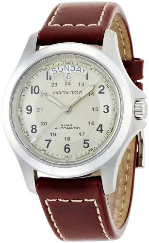 腕時計 ハミルトン メンズ H64455523 Hamilton Khaki Field King Automatic Beige Dial Mens Watch H64455523腕時計 ハミルトン メンズ H64455523