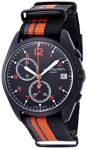 腕時計 ハミルトン メンズ H76582933 Hamilton Khaki Pilot Pioneer Chronograph Quartz Watch H76582933腕時計 ハミルトン メンズ H76582933