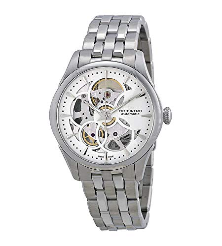 腕時計 ハミルトン レディース H32405111 Hamilton JazzMaster Silver Dial S. Steel Automatic Ladies Watch H32405111腕時計 ハミルトン レディース H32405111