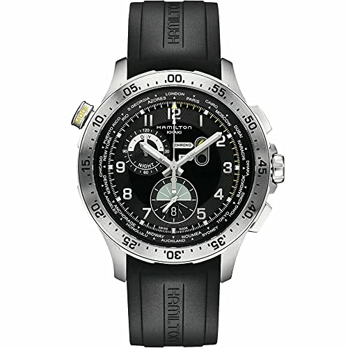 ダットソン 腕時計 ハミルトン レディース H76714335 Hamilton Women's H76714335 Analog Display Swiss Quartz Black Watch腕時計 ハミルトン レディース H76714335