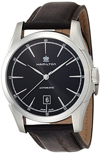 腕時計 ハミルトン メンズ H42415731 Hamilton Men's H42415731 Timeless Classic Analog Display Swiss Automatic Black Watch腕時計 ハミルトン メンズ H42415731