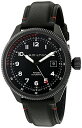 rv n~g Y H76695733 Hamilton Men's 'Khaki Field' Swiss Automatic Stainless Steel and Leather Dress Watch, Color:Black (Model: H76695733)rv n~g Y H76695733