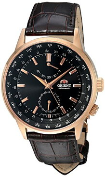 オリエント 腕時計 メンズ FFA06001B0 【送料無料】Orient Men's 'Adventurer' Japanese Automatic Stainless Steel and Leather Dress Watch, Color:Brown (Model: FFA06001B0)オリエント 腕時計 メンズ FFA06001B0