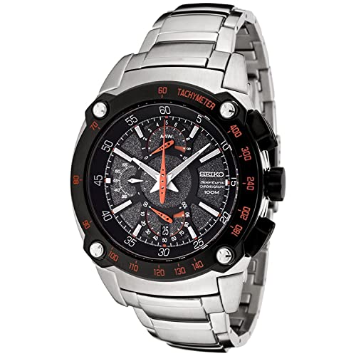 スポーチュラ 腕時計 セイコー メンズ SPC039 Seiko Men's SPC039 Sportura Flyback Chronograph Grey Dial Stainless Steel Watch腕時計 セイコー メンズ SPC039