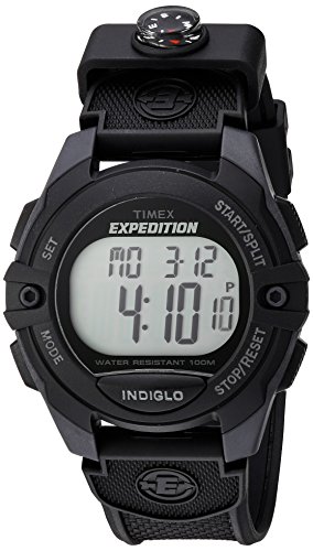 タイメックス 腕時計（メンズ） 腕時計 タイメックス メンズ TW4B07700 Timex Men's TW4B07700 Expedition Full-Size Digital CAT Black Resin Strap Watch腕時計 タイメックス メンズ TW4B07700