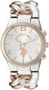 rv [GX|AbX fB[X USC40176 U.S. Polo Assn. Women's USC40176 Analog Display Analog Quartz Two Tone Watchrv [GX|AbX fB[X USC40176