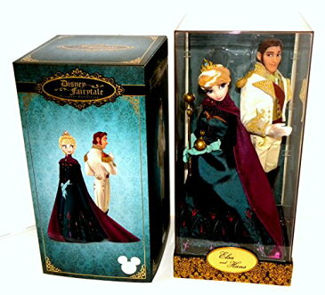 アナと雪の女王 アナ雪 ディズニープリンセス フローズン 【送料無料】Disney D23 Expo 2015 Heros & Villains Designer Fairytale Collection Variant Doll Set Frozen Elsa & Hans in Decorative Displaアナと雪の女王 アナ雪 ディズニープリンセス フローズン