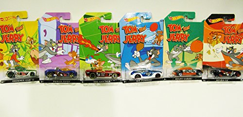 ホットウィール マテル ミニカー ホットウイール 【送料無料】HOT WHEELS 2015 TOM amp; JERRY COMPLETE SET OF 6 CARSホットウィール マテル ミニカー ホットウイール