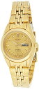 腕時計 セイコー レディース SYMA38K Seiko Women 039 s SYMA38K 5 Automatic Gold Dial Gold-Tone Stainless Steel Watch腕時計 セイコー レディース SYMA38K