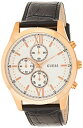 rv QX GUESS Y W0876G2 Watch Guess White Leather Man Hudson W0876G2 Chronographrv QX GUESS Y W0876G2