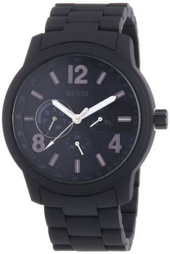 楽天angelica腕時計 ゲス GUESS メンズ Mens Trend Multifunktion Guess W0185G1 Mens Multifunction Black Watch腕時計 ゲス GUESS メンズ Mens Trend Multifunktion